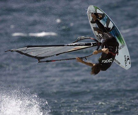 goya board and sails logo design and product graphis for high end performace brand and world champion wind surfer